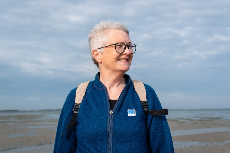 Tenjo Roshi im Wattenmeer - Foto von Nienke Maat